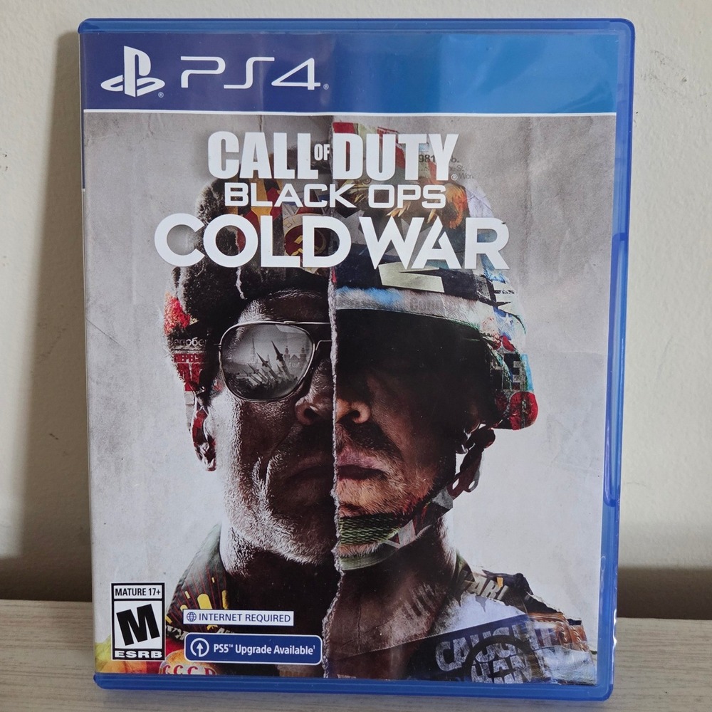 Call of Duty Black Ops Cold War PS4 PlayStation 4 Game 2020 Activision Disc Case